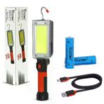 İ-Market USB Şarjlı Oto Tamirci Çalışma Lambası – Manyetik, Askılı, Yüksek Parlak LED El Feneri WT-733
