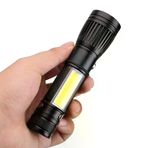 İ-Market Uzun Menzilli Profesyonel TX6 LED El Feneri – Şarjlı Güçlü Aydınlatma WT-028