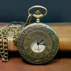 İ-Market Vintage Tasarım Köstekli Saat