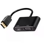 İ-Market ZR723 Dp To Hdmı+Vga Çevirici