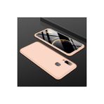 İ She Samsung Galaxy A10S Kılıf Altı ve Üstü Sökülebilir Sert Bossy Premium Kapak - Gold
