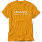 I Sleepy Sarı Tişört Liyada - 5XL