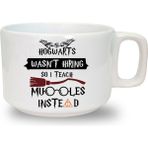 I Teach Muggles Seramik Beyaz Kahve Kupası - 1 Adet - 199 ml