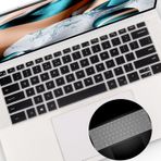i-Tensodo 2 Paket Klavye Kılıfı 2022 2021 Dell XPS 15 9500 9510 9520 15,6 inç / Yeni XPS 17 9700 9710 9720 17 inç Düzen ABD Düzeni Klavye Kapağı Koruyucu Kaplama, Dell XPS 9500 9700 Aksesuarları (Siyah+Şeffaf)
