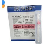 I.V Floon Branül (İntraket) Pembe G20/32mm 100'lü Kutu