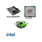I3 4.Nesil Işlemci/ 1150 Pin Anakart/Cpu Fan Set