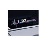 I30 Yan Cam Sticker Oto Kapı 20 Cm X 7 Cm Hologram c50