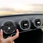 IACNLI Cep Telefonu Tutacağı Araba Yuvarlak Havalandırma AMG/GLA/GLB/GLC/GLE/GLS/GLK/Mini R, Seat Ibiza Aksesuarları, Tüm Dairesel Hava Tahliyeleri için Uygun Cep Telefonu Araç Tutucuları
