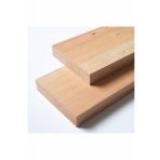 İahşap 10x10 cm x 100 cm 1 Adet Kiraz Ahşap Çıta Taslak Tahta Blok ve Kereste