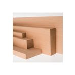 İahşap 1x1 cm x 150 cm 1 Adet Köknar Göknar Ahşap Çıta Taslak Tahta Blok ve Kereste