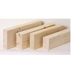 İahşap 2 x 4 cm x 75 cm 10 Adet Ladin Ahşap Çıta Taslak Tahta Blok ve Kereste