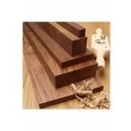 İahşap 2x4 cm x 50 cm 1 Adet Ceviz Ahşap Çıta Taslak Tahta Blok ve Kereste