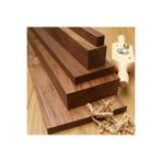 İahşap 3x3 cm x 25 cm 1 Adet Ceviz Ahşap Çıta Taslak Tahta Blok ve Kereste