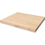 İahşap 40 x 100 cm 18 mm 1 Adet Çam Ahşap Masif Panel Plaka
