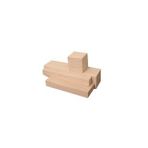 İahşap 4x8 cm x 175 cm 1 Adet Köknar Göknar Ahşap Çıta Taslak Tahta Blok ve Kereste