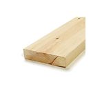 İahşap 7 x 7 cm x 200 cm 1 Adet Çam Ahşap Çıta Taslak Tahta Blok ve Kereste
