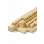 İahşap 9x9 cm x 75 cm 1 Adet Köknar Göknar Ahşap Çıta Taslak Tahta Blok ve Kereste
