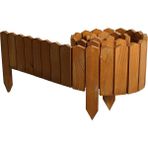 iAhşap Bahçe Bordür Çiti Bahçe Çiti Bahçe Dekoru Özel Tasarım - 40x200 cm