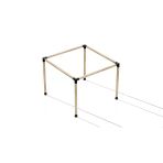 İahşap Pergola Braket Seti 4 Ana Direkli Üstü Açık Eğimli Pergola Braket Seti | Ebat-3 X 3 Metre (Yükseklik 250 Cm)