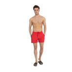 İami Beach Erkek Deniz Şortu B-2201,Kırmızı L
