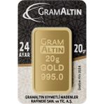 İAR veya NADİR GOLD veya REKOR 20 gr 24 Ayar 995 Milyem Gram Altın