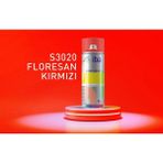 Iba Akrilik Sprey Boya 400 ml Floresan Kırmızı - 1 ADET 400 ML