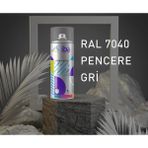 Iba Akrilik Sprey Boya 400 ml Pencere Gri ( Ral 7040 ) - 1 ADET 400 ML