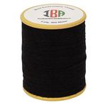 IBA Indianbeautifulart Çok Amaçlı Yün İpliği Siyah Renk Arkadaşlık Bileklikleri Floss Nakış Dikiş İpliği Hafif Dokuma Tığ İşi İplik 1 Paket