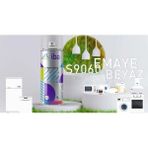 İba S9060 Emaye Beyaz Sprey Boya - 010 - Beyaz