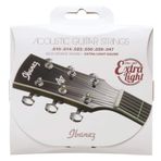 Ibanez Bronze Wound 80/20 Akustik Gitar Telleri - Ekstra Işık Ayarı, IACS61C