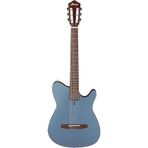 Ibanez FRH10N IBF Indigo Blue Metallic Flat İnce Kasa Elektro Klasik Gitar
