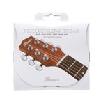Ibanez IPCS6C Piccolo Akustik Gitar Teli Seti – 80/20 Bronz, .010 - .047, Parlak Ton