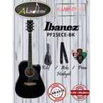 Ibanez PF15ECE-BK Elektro Akustik Gitar