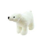 ibasenice 1 Bilgisayar Peluş Oyuncak Kanepe Süslemeleri Ayı Bebek Peluş Bebek Kutup Ayısı Bebek Divan Kız Beyaz