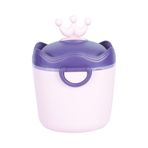 ibasenice 1 Bilgisayar Süt Tozu Kutusu Formül Bebek Maması Dağıtıcı Bebek Tutacağı Yürümeye Başlayan Aperatif Dağıtıcı Bebek Aperatif Kabı Süt Dağıtıcı Kafes Mor Pp Seyahat Mühürlü Kutu