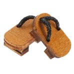 ibasenice 1 Çift Ob11 Bebek Takunya Cosplay Sabolar Mikro Peyzaj Modelleri Minik Kimono Terlikleri Geta Ahşap Sabolar Diy Ahşap Ayakkabılar Japonca Iki Diş Kalın Alt Çocuk Devre Kartı Odun