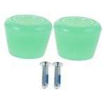 ibasenice 1 Çift Silindir Paten Fren Jam Fişleri Pu Çift Satır Silindir Skate Stoppers Roller Skates Fren Balataları Dörtlü Paten Ve Kaykaylar İçin İdeal
