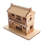 ibasenice 1 Takım Ahşap Model 3d Ahşap Yapboz Oyuncak Montaj Bulmaca Modeli Oyuncak Ahşap Ev Yapboz Oyuncak 3 Boyutlu 3d Ahşap Yapboz Modeli Kitleri Çin Çalışmak Noel Paslanmaz Çelik