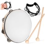 ibasenice 1 Takım Bagetler Tef Enstrüman Yetişkinler Için Tef El Tef Perküsyon Vurmalı Davul El Davulları El Davulu Tef Vurmalı Tek Sıra Çocuk Ahşap + Polyester Reçine + Metal Siyah Tutkal