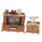 ibasenice 1 Takım Sınır Ötesi 1:12 Kız Oyun Evi Bebek Evi Mobilya Modeli Gelişmiş Simülasyon Minyatür Mobilya Montajı Oyuncak Tv Minyatür Televizyon Dolabı Mini Küçük Dekorasyon Plastik
