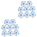 ibasenice 16 Masa Futbolu Aksesuarları Masa Oyunları Resmi Masa Oyunu Malzemeleri 8 Masa Üstü Oyun Topları Mini Futbol Topu El Futbol Topu Plastik Oyuncak Çocuk Değiştirilebilir