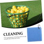 ibasenice 2 Adet Taşınabilir Golf Temizleme Havlusu Profesyonel Golf Silme Aracı ve Şık Tasarım ile Spor Dış Kullanımı için