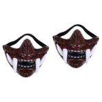 ibasenice 2 Canavar Maskesi Cosplay Kostüm Pervane Japon Drama Sahne Sahne Performansı Maskesi Parti Iyilik Kız Için Maske Japon Drama Maskesi Japon Maske Partisi Kullanılan Maske
