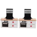 ibasenice 2 Oyuncak Ev Ocağı Mini Oyuncak Ev Mobilyaları Oyuncak Ev Mobilya Modeli Oyuncak Ev Mutfak Dolabı Evi Mutfak Mobilyaları Mini Soba Modeli Mini Mobilya Modeli Ahşap