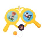 ibasenice 2 Takım Masa Tenisi Oyuncak Kıpır Kıpır Çocuklar Çocuk Oyunları Tenis Topları Ödül El Sanatları Için Jingle Bells Zil Çan Çınlaması Oyuncaklar Toplar Topuz Plastik Yellow