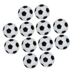 ibasenice 24 Adet 23mm Mini Futbol Seti Erkek Ve Kız Çocukları İçin Futbol Masa Oyunu Yedekleri Standart Masa Futbolu Masaları Için Sağlam Hips Malzemesi