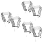 ibasenice 3set Moda Payetler Choker Kolye Dekoratif Kısa Choker Kadınlar Için Kostüm Aksesuarı Parti Takı Hafif Zarif Kolye 2 Adet*3