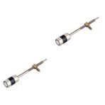 ibasenice 4 Metal Viyolonsel Yay Vidası Çello Parçaları Çello Yedek Aksesuarları Çello Donanımı Viyolonsel Bakım Aksesuarları Çello Yedek Parçaları Çello Montaj Vidası Silver