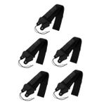 ibasenice 5 Adet gitar askısı gitar çantası gitar kayışı gitar pedalı Gitar çalma ekipmanları Gitar penası bas kaynağı elektro gitar aksesuarları bas gitar askıları plastik Black