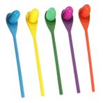 ibasenice 5 Takım Tahta Kaşık Atmak Ahşap Duyusal Eğitici Oyuncak Yumurta Kaşık Oyunları Yumurtası Ve Kaşık Yarışı Yumurta Ve Kaşık Yarışı Çocuk Oyuncakları Bebek Kış Alet
